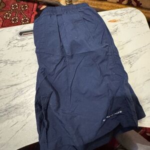 Navy Columbia PFG shorts